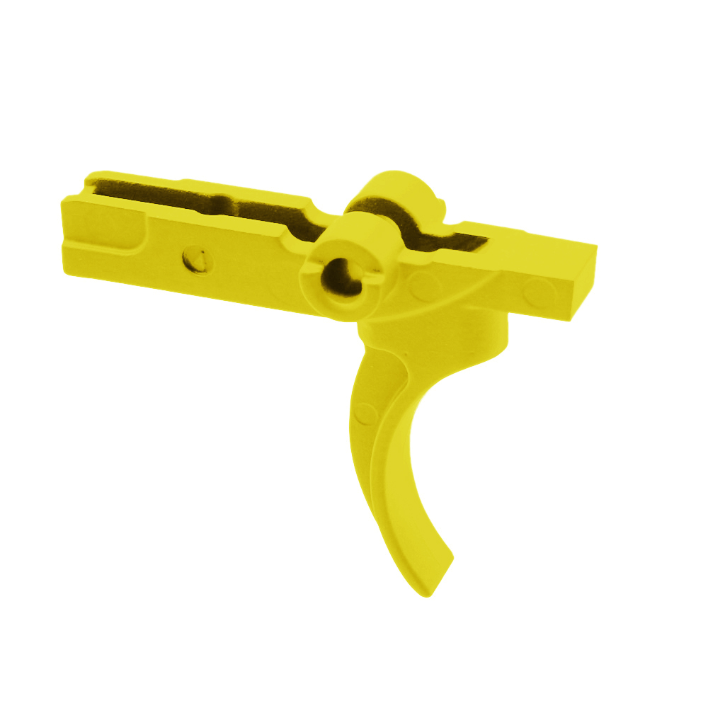 AR-15 Trigger (Made in USA) - Cerakote Lemon Zest